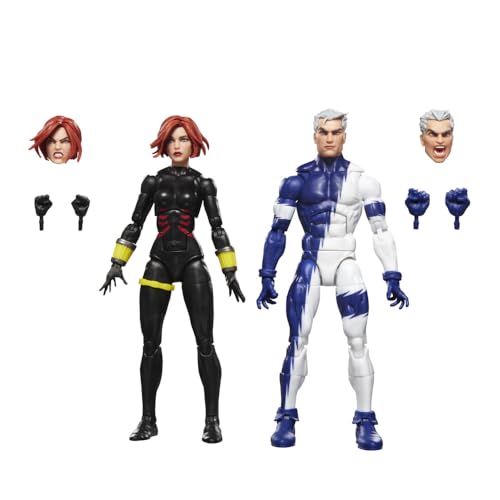 سریال‌های Marvel Legends Black Widow و Quicksilver
