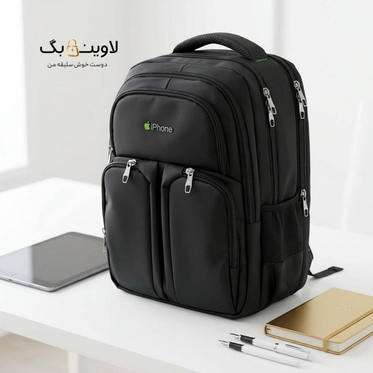 کوله پشتی طرح iPhone – کد 9369 - کوله پشتی