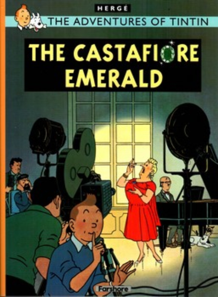 The adventures of Tintin - the castafiore emerald (رحلی-شمیز)