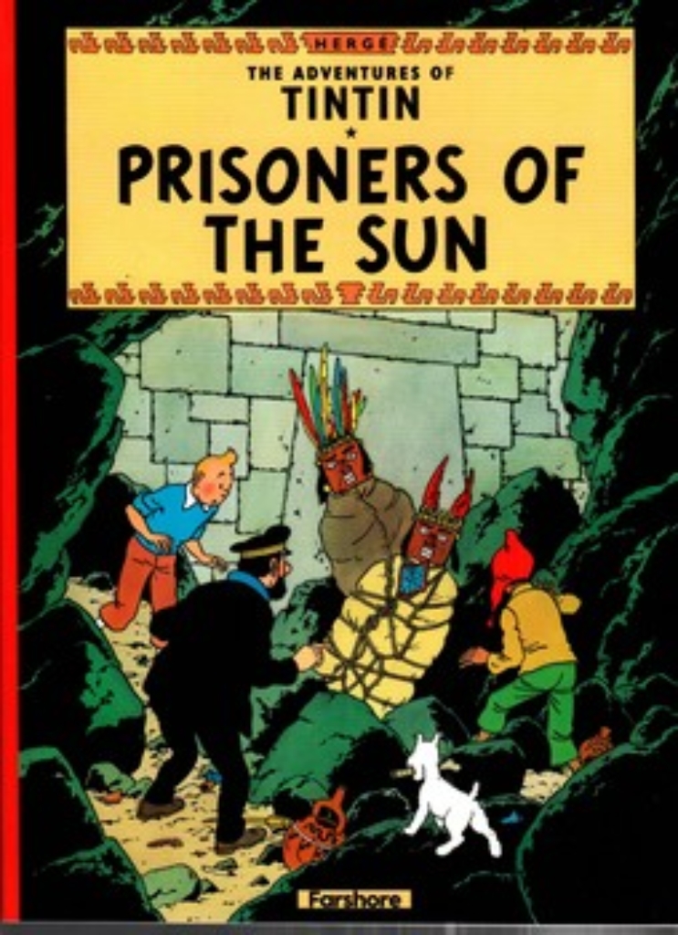 the adventures of TINTIN - prisoners of the sun (رحلی-شمیز)