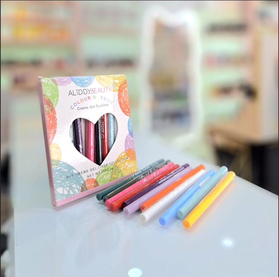 پک خط چشم رنگی پیچی