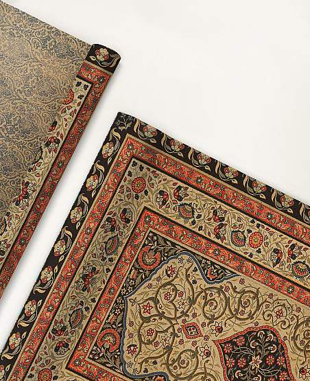3 برگ کاغذ کادو کرافت طرح 1166 carpet