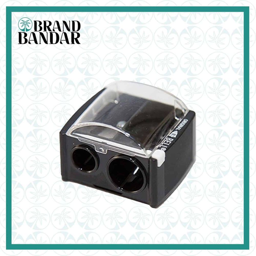 مداد تراش کلاسیک دو قلو بل BELL Classic Pencil Sharpener