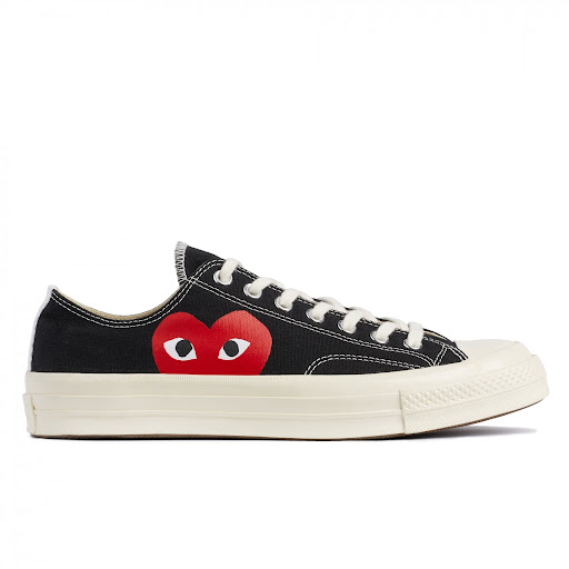 کانورس پلی مشکی بدون ساق | Converse Play CDG Black low top