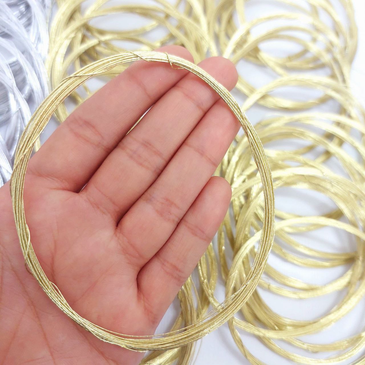 سیم گلسازی طلایی