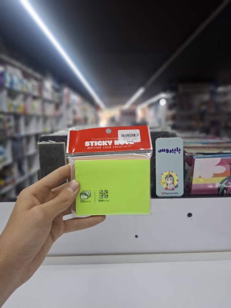 یادداشت چسبی 7.5*10 کایزر ساده