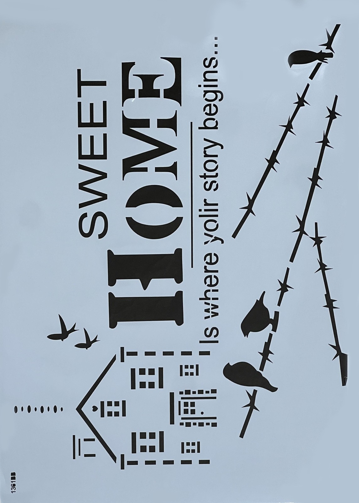 شاببون استنسیل کد 1361