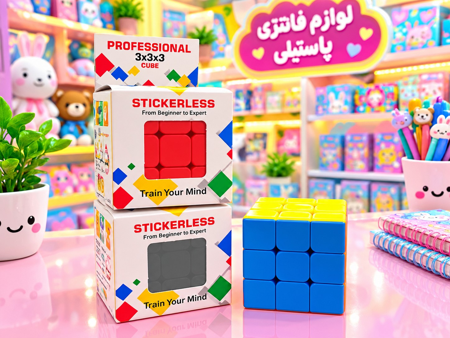 روبیک۳*۳خودرنگ فکرا