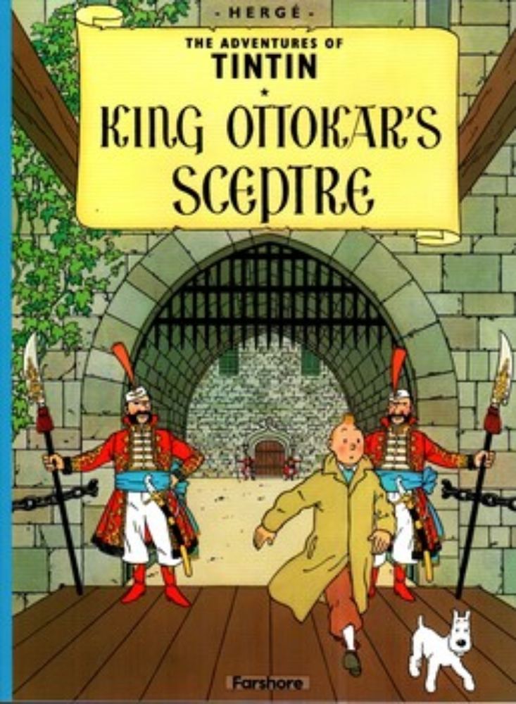 The adventures of Tintin - king ottokars sceptre (رحلی-شمیز)