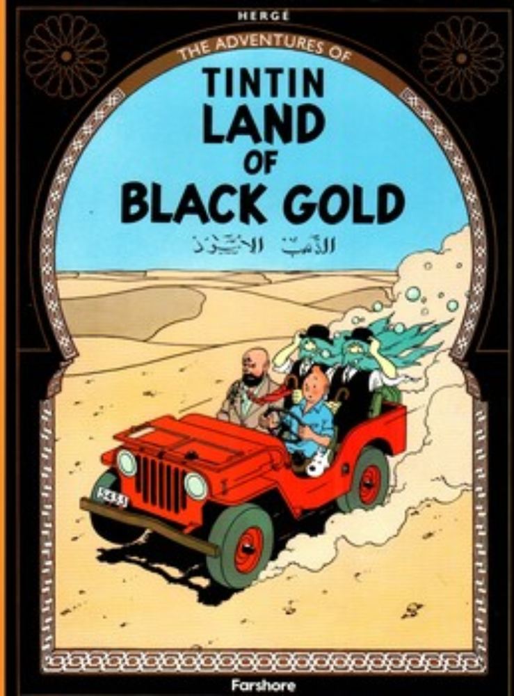 The adventures of Tintin - land of black gold (رحلی-شمیز)