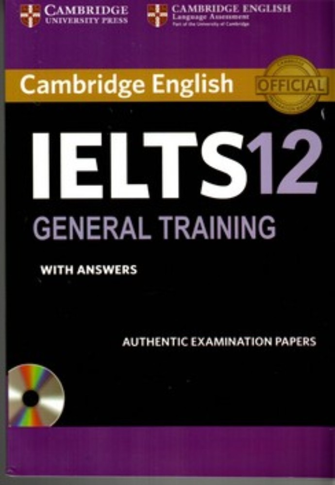 IELTS 12 - General Training - Cambridge + CD (رقعی-شمیز)