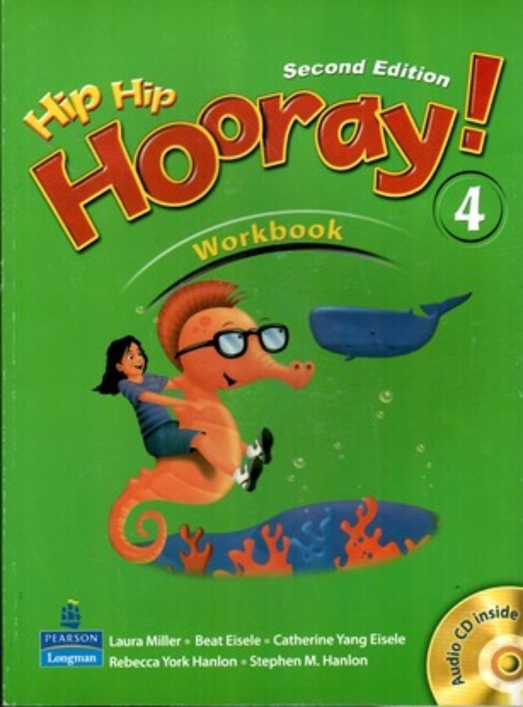 Hip Hip Hooray 4 - wb + CD - 2nd Edition (رحلی-شمیز)