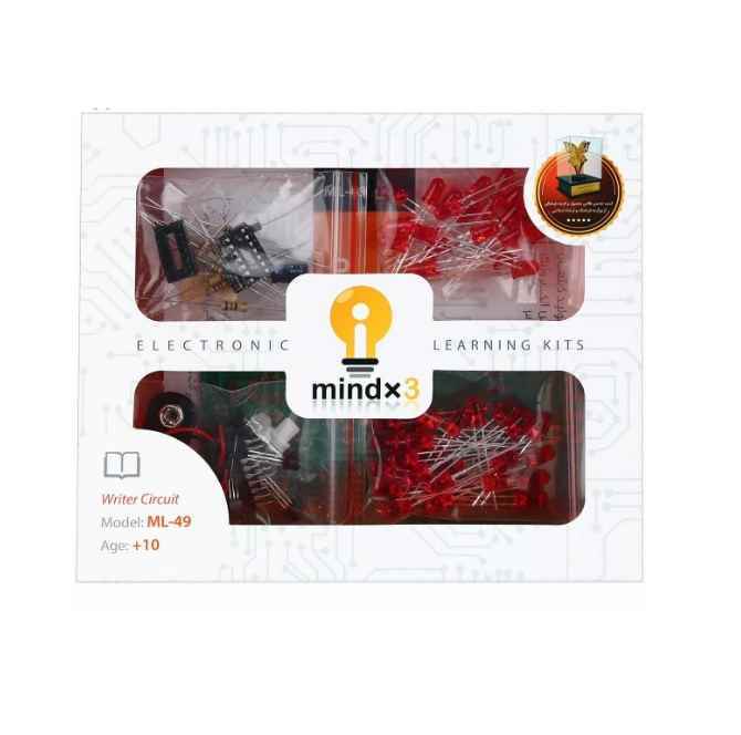 کیت مدارنویسنده MD-ML-49 – آموزش الکترونیک با 49 LED پرنور های برایت