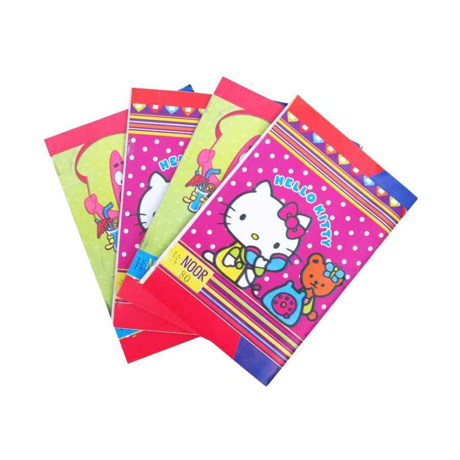 دفتر80برگ خطی منگنه ای میکرو - بسته 78 تایی