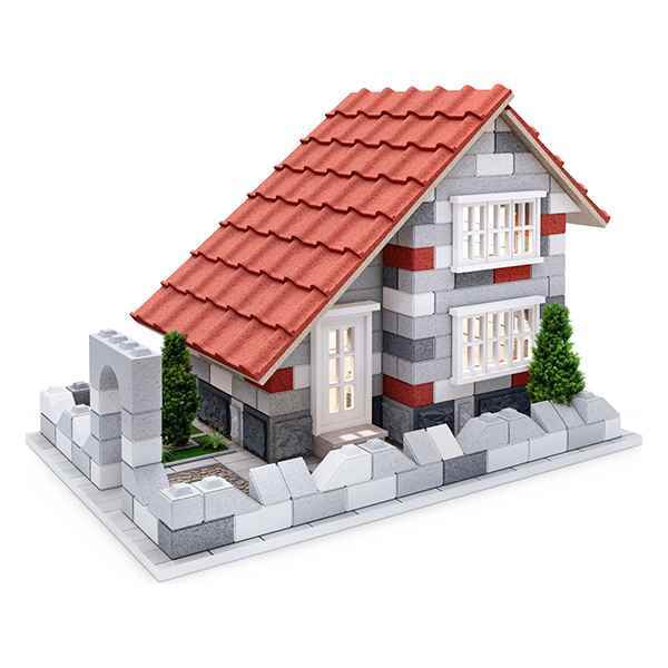 ویلای دو طبقه مینیاتوری اشل مقیاس 1:24 ( ESHEL 2-Storey Villa)