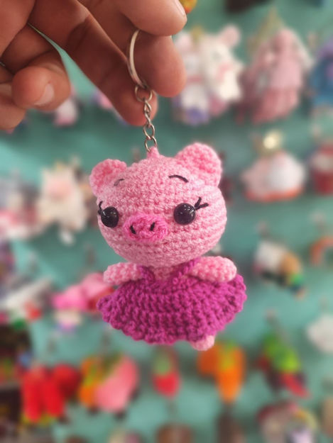 بافتنی جا کلیدی خوک