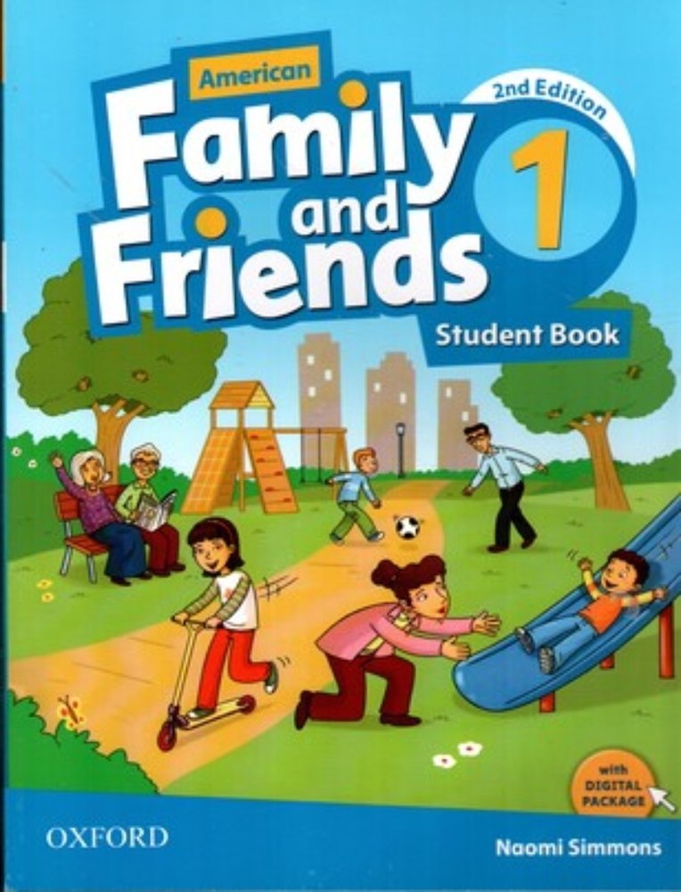 Family And Friends 1 - American - sb + wb +CD - 2nd Edition (رحلی-شمیز)