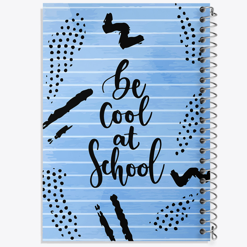 دفتر نت موسیقی 50 برگ خندالو مدل Be Cool At School کد N75