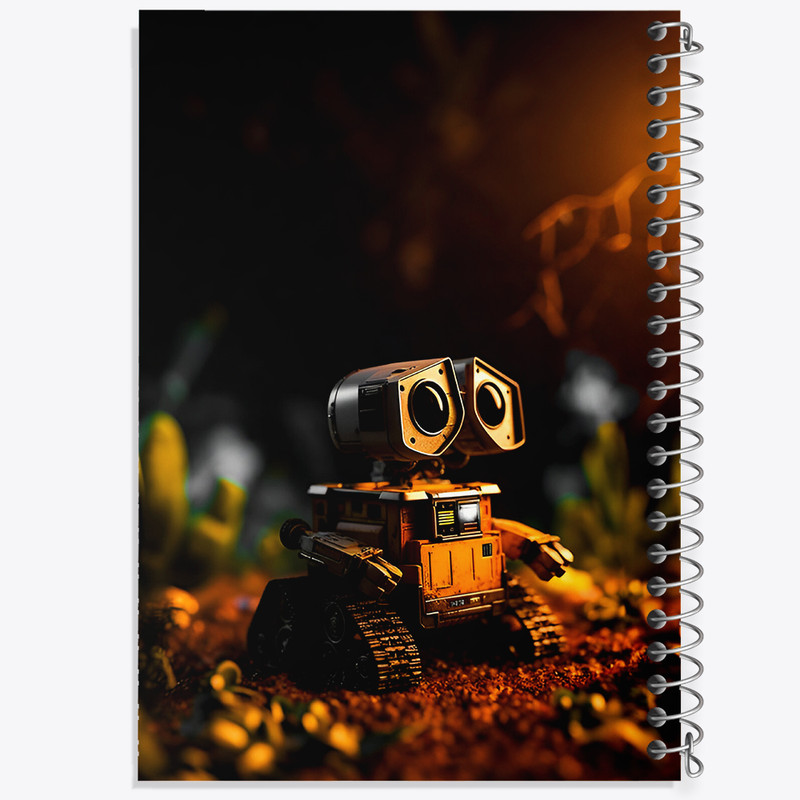 دفتر مشق 100 برگ خندالو طرح وال ای (wall-E) کد F4222