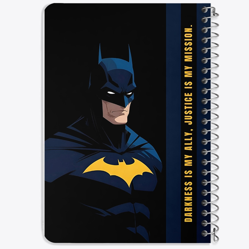 دفتر یادداشت 50 برگ خندالو طرح بتمن (Batman) کد N3473