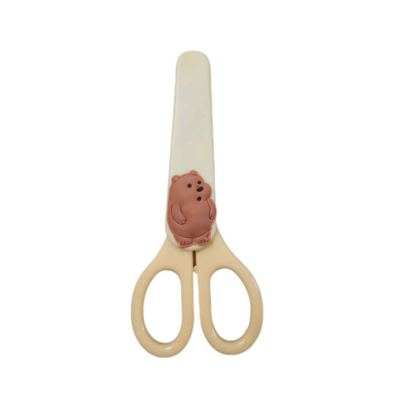 قیچی مدل غلاف دار طرح خرس های کله فندقی کد 022