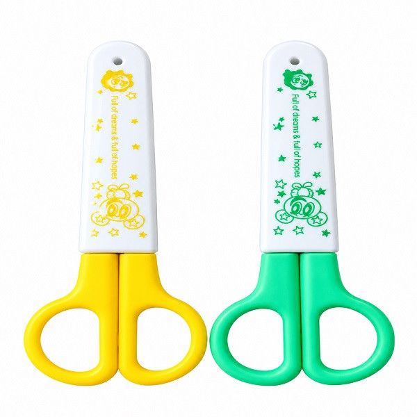 قیچی کاغذ غلاف دار  کد BET-006 بسته 2 عددی