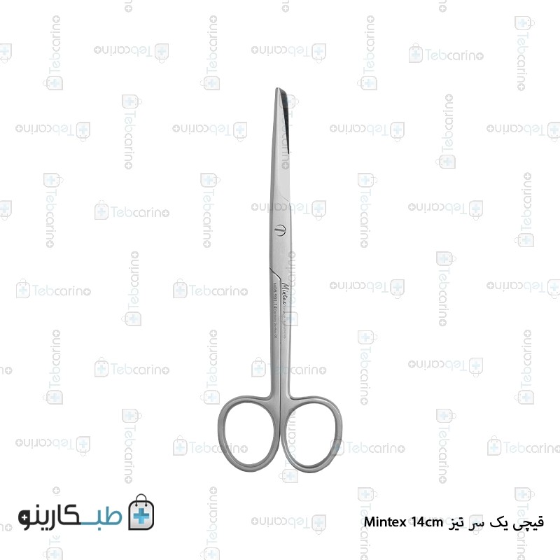 قیچی یک سر تیز Mintex 14cm