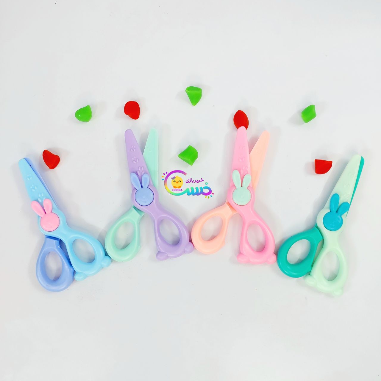 قیچی خمیر بازی