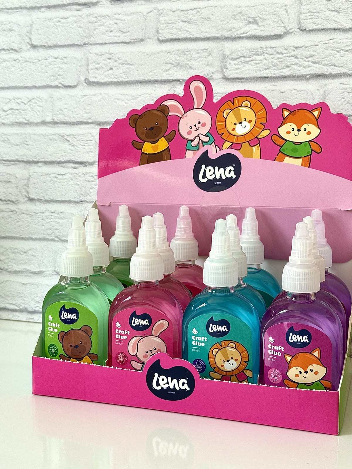 چسب مایع معطررنگی+استیکر