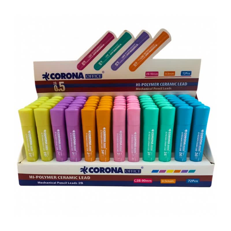 مغز اتود بلند استندی CORONA(72عددی)