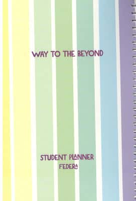 پلنر دانش آموزی WAY TO THE BEYOND (کد503) (سیمی شمیز رقعی)