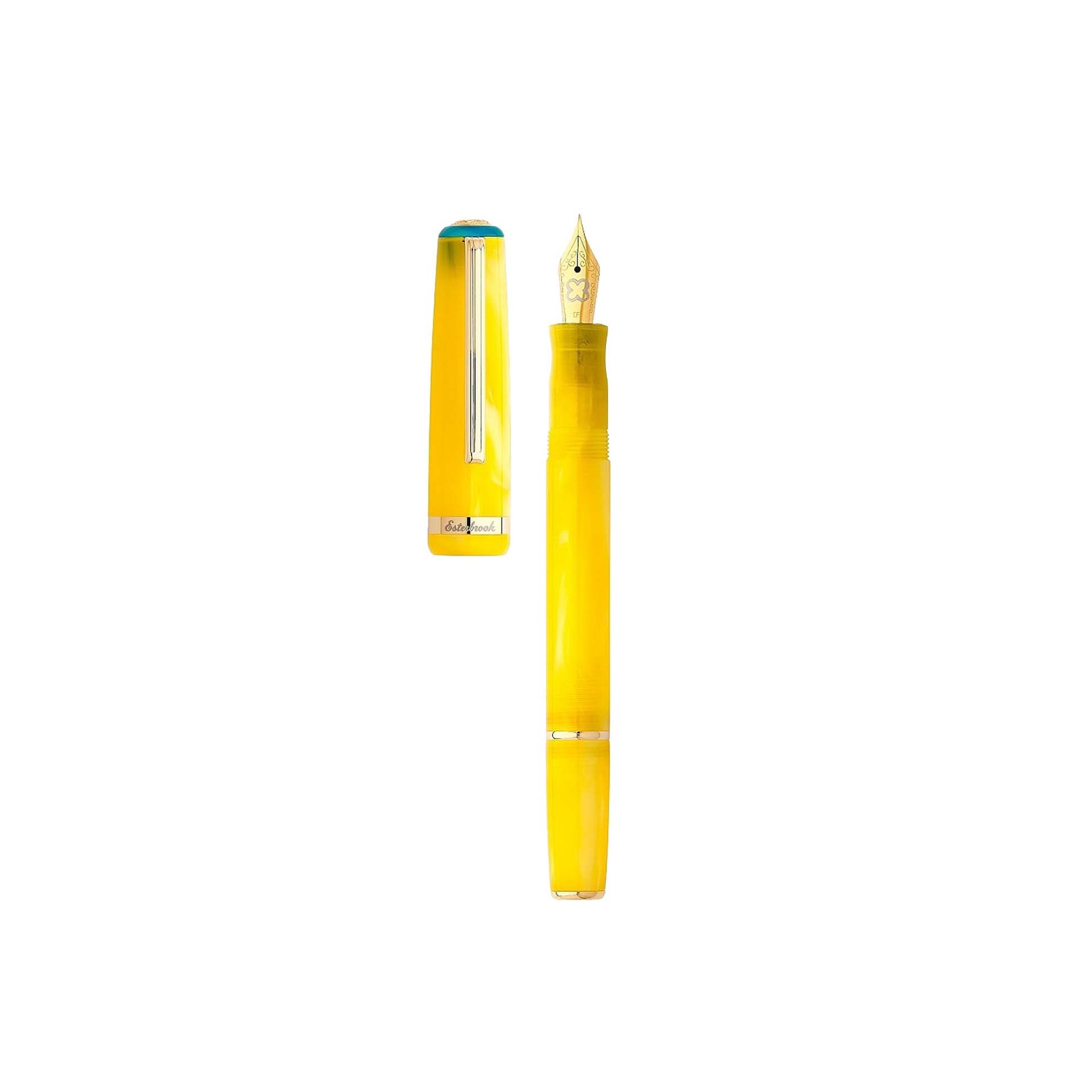 خودنویس استربروک JR Pocket Pen Lemon Twist گیره طلایی