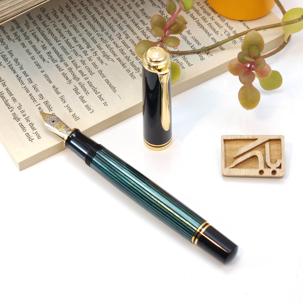 خودنویس پلیکان سبز Pelikan Souveran Green M 800 M 800 Pelikan Souveran Green M 800