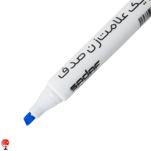 ماژیک علامت زن آبی صدف
