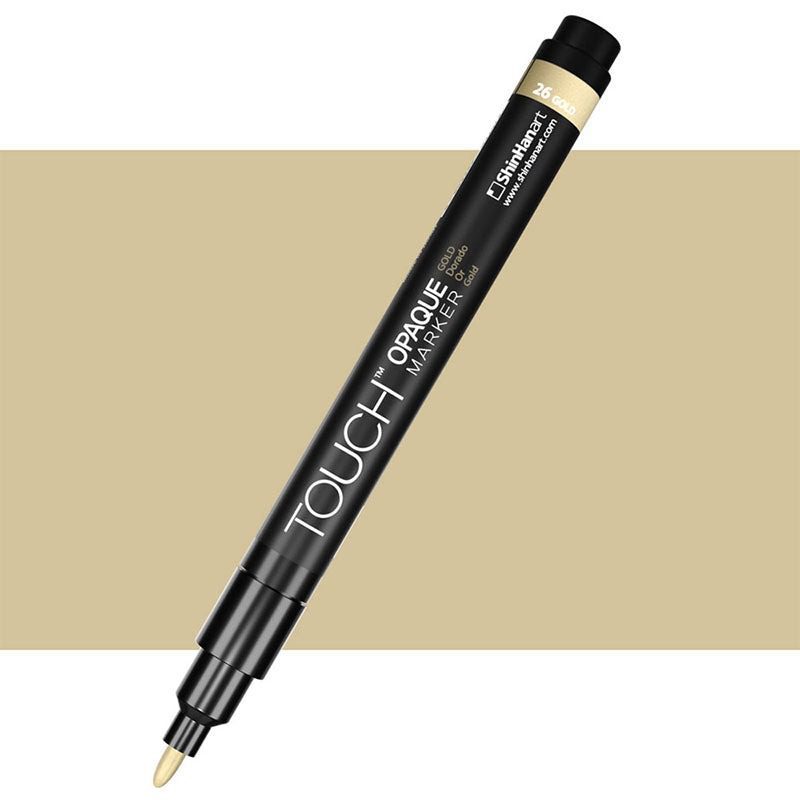 ماژیک همه کاره Touch Opaque مدل Gold Fine کد 26
