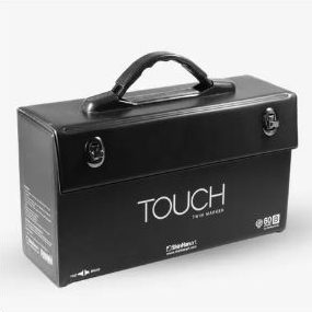 touch کیف ماژیک مشکی 60 تایی