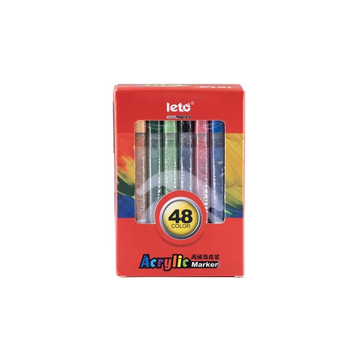 ماژیک اکریلیک سرگرد 48 عددی LT-1105-48 اکسترافاین لتو