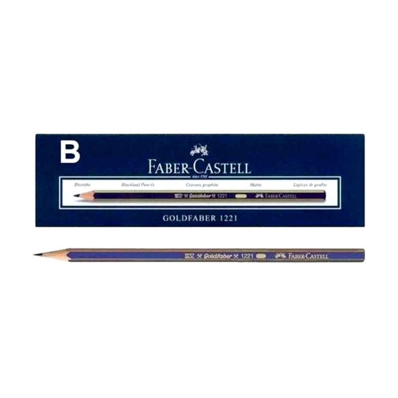 مداد طراحی فابرکاستل B مدل گلدفابر