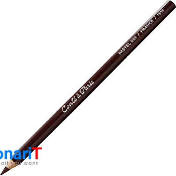 مداد کنته قهوه ای پاریس مدل P01 Conte Pastel Pencil Bistre