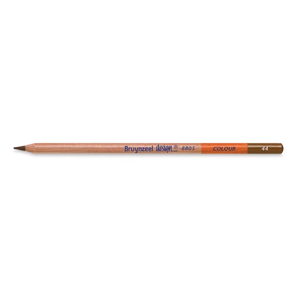مداد رنگی Mid Brown کد 44 دیزاین برونزیل