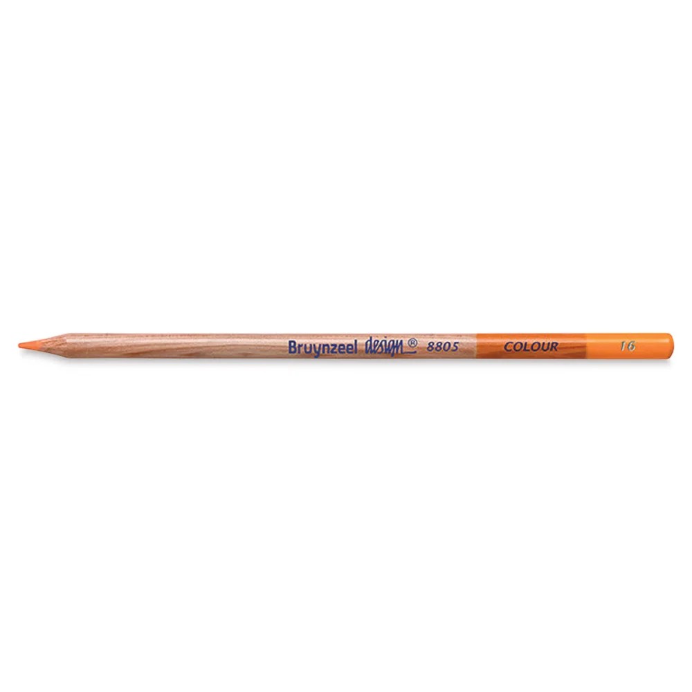 مداد رنگی Mid Orange کد 16 دیزاین برونزیل