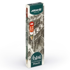 مداد طراحی B تا B5 آریا (12 عددی)