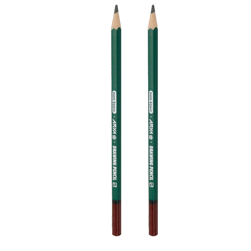 مداد طراحی آریا مدل Drawing-B5 کد 63320 بسته 2 عددی