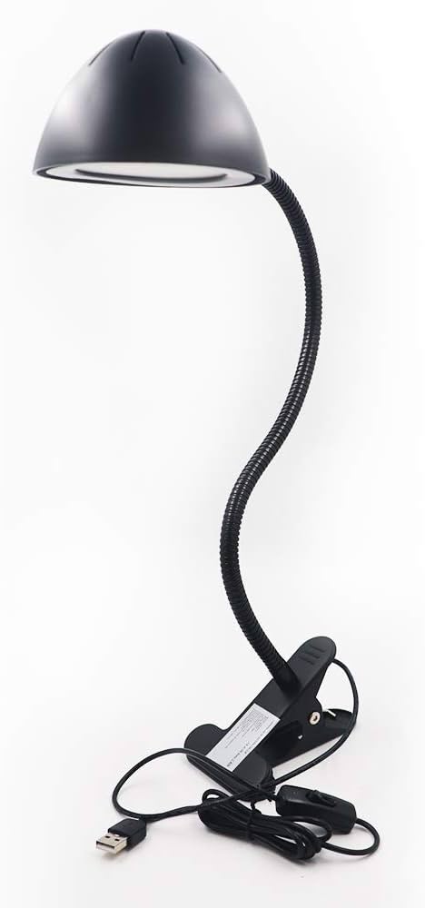 چراغ مطالعه ( ال ای دی) مینیسو، مدل Miniso LED Reading Lamp With Clip For Home and Office، مشکی