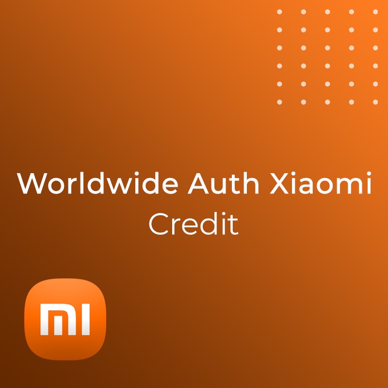کردیت Worldwide Auth Xiaomi