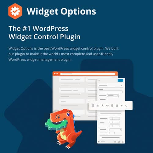 افزونه گزینه‌های پیشرفته ویجت | پلاگین Extended Widget Options
