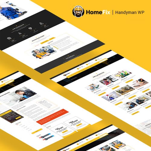 قالب خدمات تعمیر و نگهداری خانه هوم فیکس | پوسته Home Fix