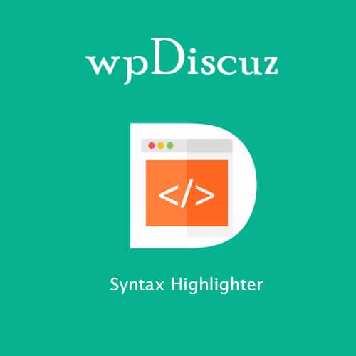 افزونه نمایش صحیح کدها در وردپرس | wpDiscuz – Syntax Highlighter