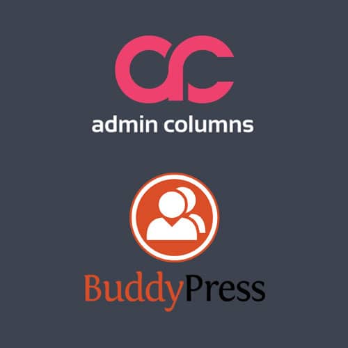 افزونه وردپرس مدیریت ستون ادمین | Admin Columns Pro BuddyPress Columns