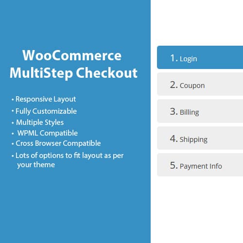 افزونه تسویه حساب چند مرحله ای ووکامرس | MultiStep Checkout Wizard